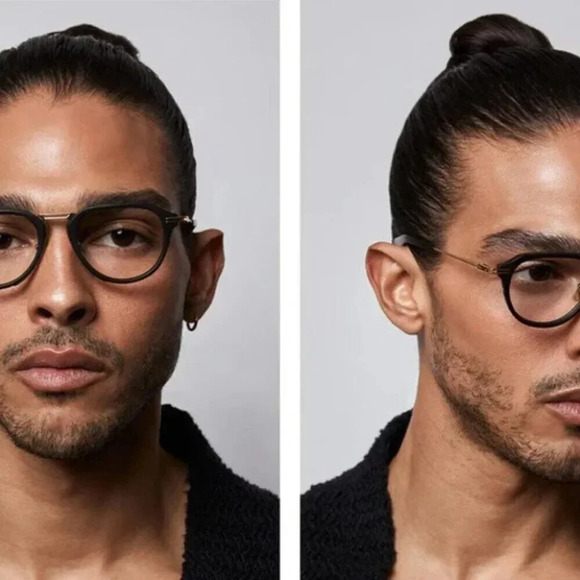 Dita Altrist Unisex Sunglasses Eye Glasses Amber Maple Titanium Japan 49-21-140 - Picture 9 of 16